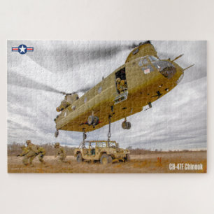 CH-47F CHINOOK (20x30 INCH) Legpuzzel