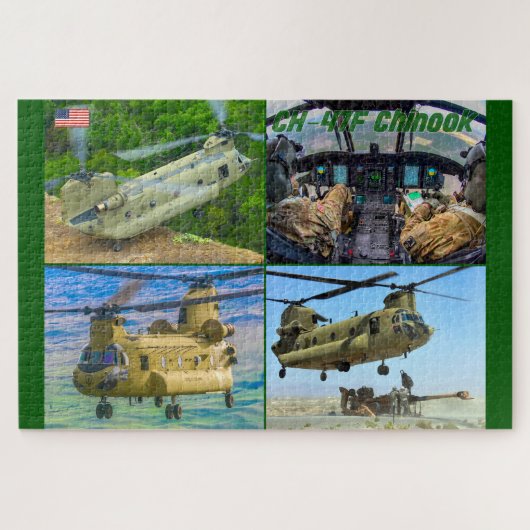 CH-47F CHINOOK (20x30 INCH) Legpuzzel (Horizontaal)