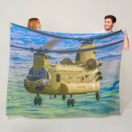 CH-47F CHINOOK FLEECE DEKEN