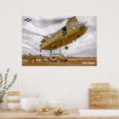 CH-47F CHINOOK POSTER (Keuken)