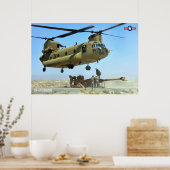 CH-47F CHINOOK POSTER (Keuken)