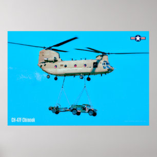 CH-47F CHINOOK POSTER