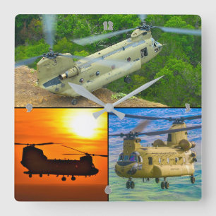 CH-47F CHINOOK VIERKANTE KLOK
