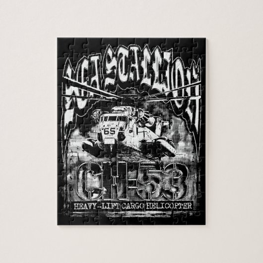 CH-53 Zee Stallion Legpuzzel (Verticaal)