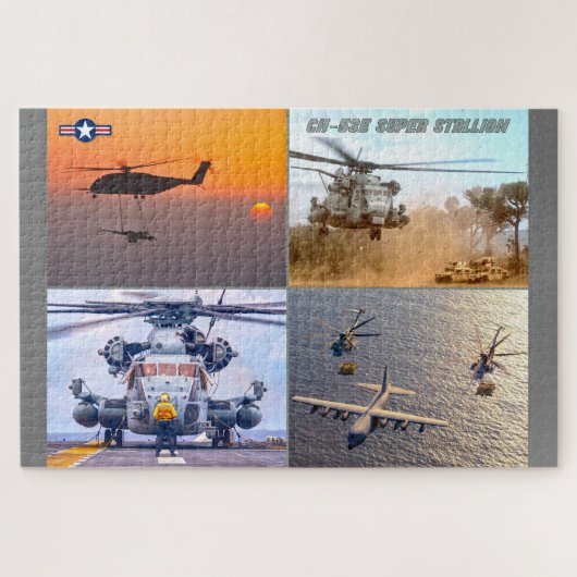 CH-53E SUPER HENGST (20x30 INCH) Legpuzzel (Horizontaal)