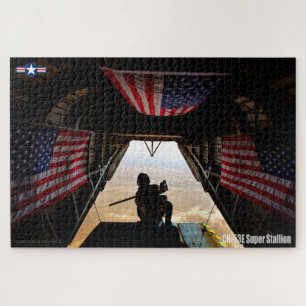 CH-53E SUPER STALLION - VLAG (20x30 INCH) Legpuzzel