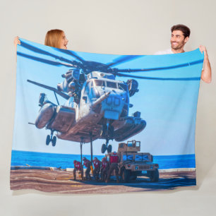 CH-53E SUPERSTALLION FLEECE DEKEN
