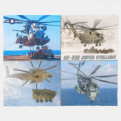 CH-53E SUPERSTALLION FLEECE DEKEN (Voorkant (Horizontaal))