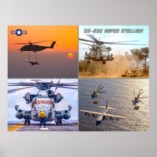 CH-53E SUPERSTALLION POSTER