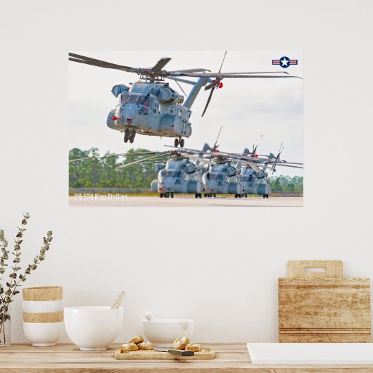 CH-53K KIJKSTALLION POSTER (Keuken)
