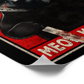 CH CH CH...Meow Meow Poster (Hoek)