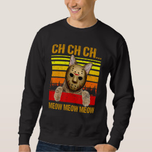 Ch Ch Meow Meow Scary Vrijdag Costume Halloween Trui