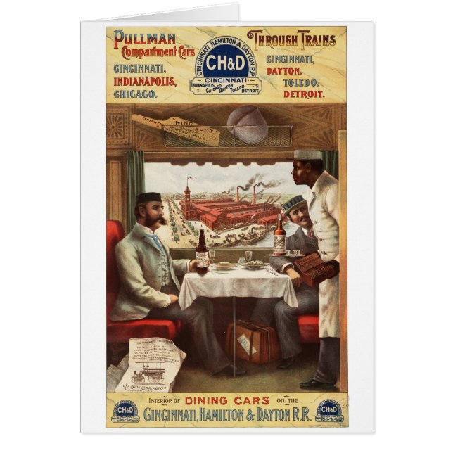CH&D Pullman-restauratiewagen 1894 (Voorkant)