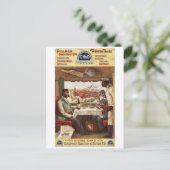 CH&D Pullman-restauratiewagen 1894 Briefkaart (Staand voorkant)