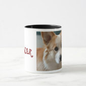 CH. DOZER - Pembroke welsh corgi face Mok (Midden)