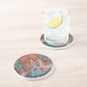 CH Madame et les dessous de verre de tapisserie de (Côté)