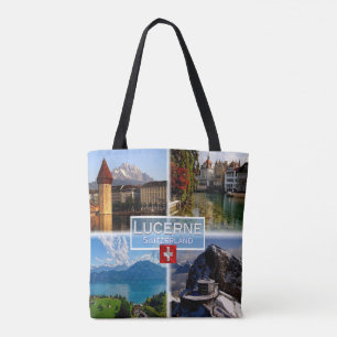 CH Zwitserland - Lucerne - Chapel Bridge - Old Tow Draagtas