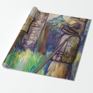 Cha-atl, Field with Pole, 1912, door Emily Carr Cadeaupapier