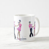 Cha Cha Cha Ballroom Dancing Koffiemok (Voorkant rechts)