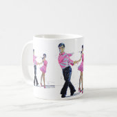 Cha Cha Cha Ballroom Dancing Koffiemok (Voorkant links)