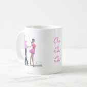 Cha Cha Cha Ballroom Dancing Koffiemok (Voorkant links)