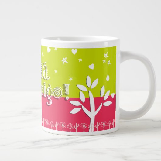 Chá Comigo Extra Grote Beker (Rechts)