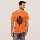 Cha-O-Star-zwart T-shirt (Voorkant volledig)