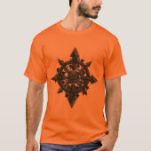 Cha-O-Star-zwart T-shirt (Voorkant)