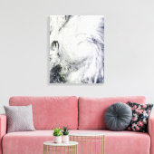 Chaba-tyfoon op het Filipijnse Zee Canvas Afdruk (Insitu (Woonkamer))