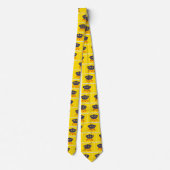 Chabad-Lubavitch Flag-Mashiach-Stropdas Stropdas (Achterkant)