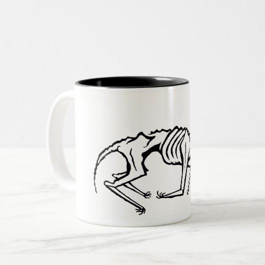 Chacal 11oz de décomposition. Tasse (Devant gauche)