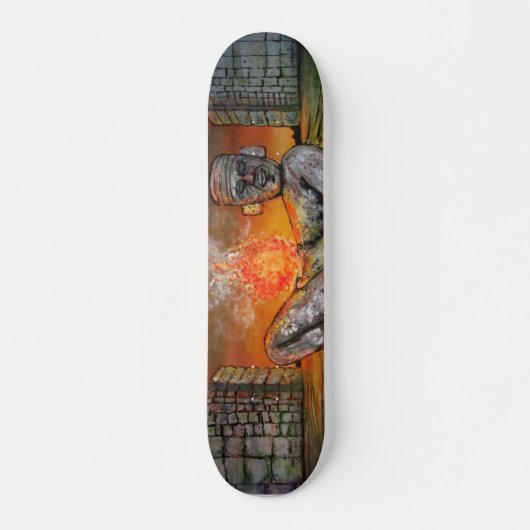 Chacmolen Skateboard (Voorkant)
