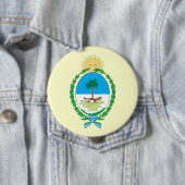 Chaco, Argentinië Ronde Button 4,0 Cm (In situ)