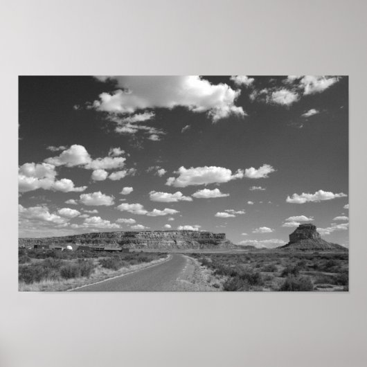 Chaco Canyon Observatory Poster (Voorkant)