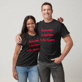 "Chacun a droit T-shirt à mon avis" (Unisex)