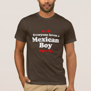 Chacun aime un T-shirt mexicain de garçon