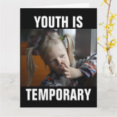 CHACUN DE NEZ FUNNY PRENANT DES CARTES D'ANNIVERSA (Fleur jaune)