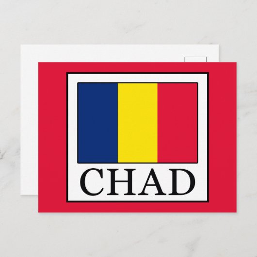 Chad Briefkaart (Voorkant / Achterkant)