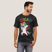 Chad Dabbing Unicorn T-shirt (Voorkant volledig)