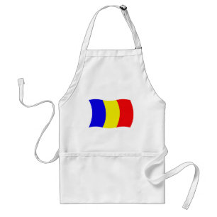 Chad Flag Apron Standaard Schort