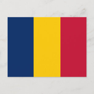Chad Flag Briefkaart