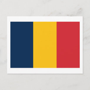 Chad Flag Briefkaart