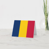Chad Flag Kaart (Voorkant)