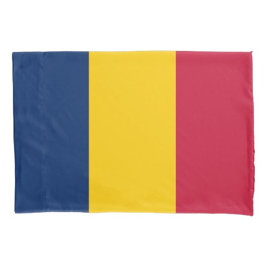 Chad Flag Kussensloop (Voorkant)