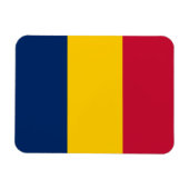 Chad Flag Magneet (Horizontaal)