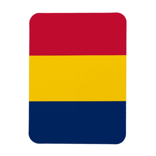 Chad Flag Magneet (Verticaal)