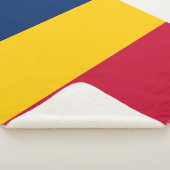 Chad Flag Sherpa Deken (3/4)