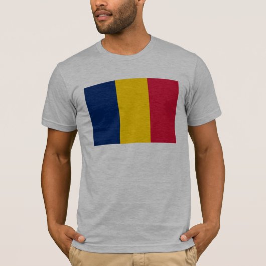 Chad Flag T-shirt (Voorkant)