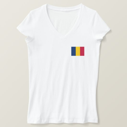Chad Flag T-shirt (Design voorkant)