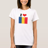 Chad Flag T-shirt (Voorkant)